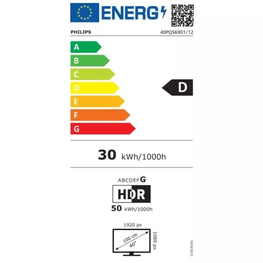 Philips 40PQS6901/12 FULL HD Ambilight QLED Smart LED TV
