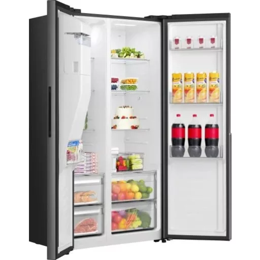 Gorenje NRS917E61BX side by side hűtőszekrény