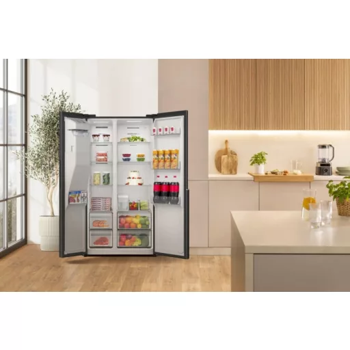 Gorenje NRS917E61BX side by side hűtőszekrény
