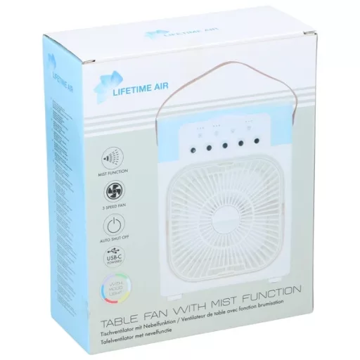 Lifetime Air 871125243610 párásítós, asztali ventilátor