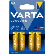Varta 4106101414 Longlife AA ceruza elem, 4 db