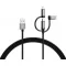 Varta 57937101111 3-az-1-ben USB A–Light/Micro/C adat/töltő kábel, 2m