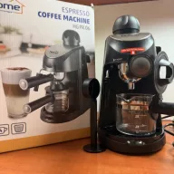   Home by Somogyi HG PR 06 presszókávé főző, 240 ml, 3,5 bar, fekete (értékcsökkentett)