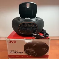JVC RDE221B CD-s rádiómagnó (értékcsökkentett)