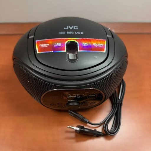 JVC RDE221B CD-s rádiómagnó (értékcsökkentett)