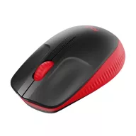 Logitech M190 vezetéknélküli egér, piros (910-005908)