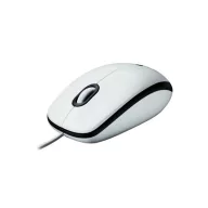   Logitech M100 vezetékes, optikai egér USB, 1000 DPI, fehér (910-005004)