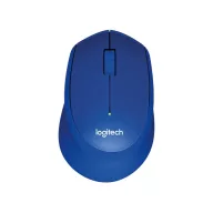   Logitech M330 Silent Plus vezeték nélküli, optikai egér 1000 DPI, USB, kék (910-004910)