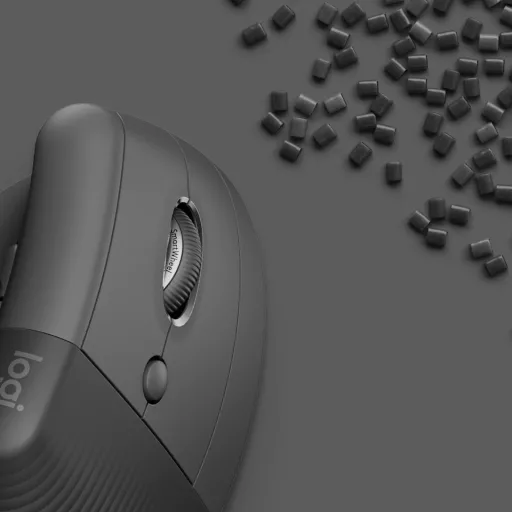 Logitech Lift függőleges ergonomikus, Bluetooth optikai egér, jobbkezes, grafitszürke (910-006473)