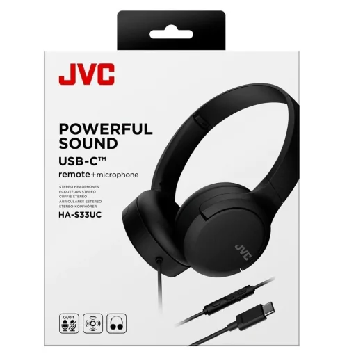 JVC HA-S33UC-B fejhallgató