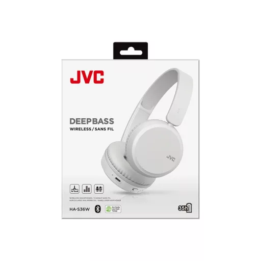 JVC HA-S36W-W-U bluetooth fejhallgató