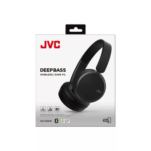 JVC HA-S36W-B-U bluetooth fejhallgató