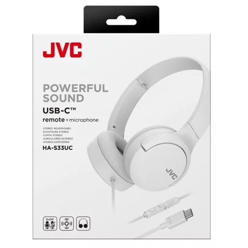 JVC HA-S33UC-W fejhallgató