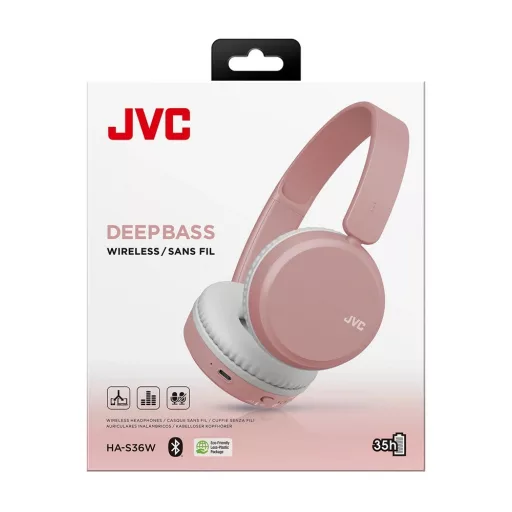 JVC HA-S36W-P-U bluetooth fejhallgató