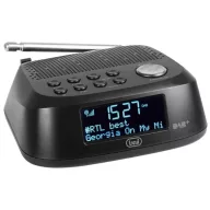 Trevi RC 80D4 DAB FEKETE asztali óra