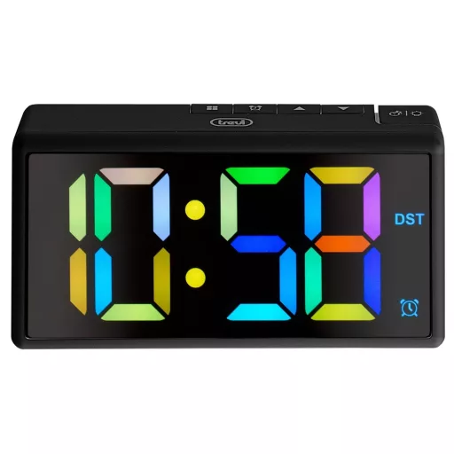 Trevi EC 886 BLACK ébresztőóra
