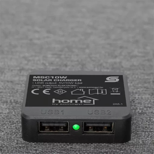 Home by Somogyi MSC10W hordozható napelemes USB töltő