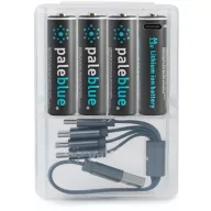 Paleblue PB-AA-C 4xAA akkumulátor + töltőkábel