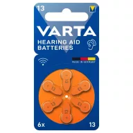 Varta 24606101416  hallókészülék elem, 6 db V13/PR48)