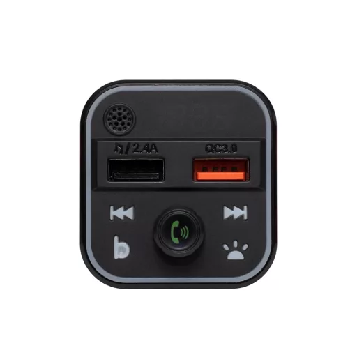 SAL FMBT 18RGB FM transzmitter + autós kihangosító és töltő