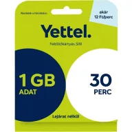 Yettel M Expressz SIM kártya