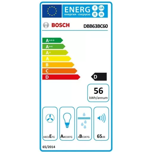 Bosch DBB63BC60 beépíthető páraelszívó