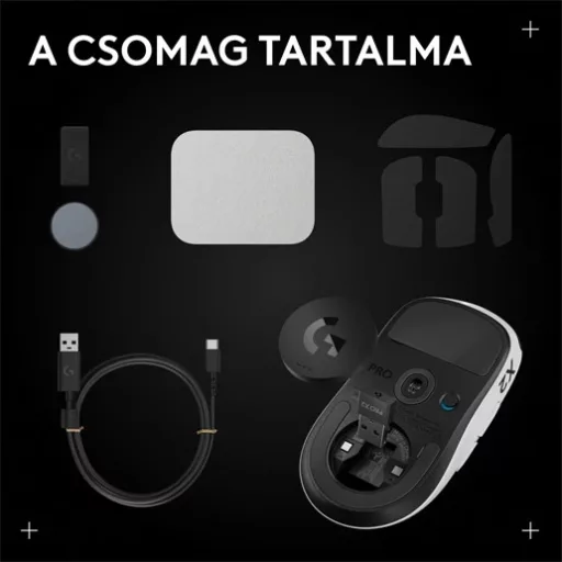 Logitech 910-007776 vezeték nélküli egér (PRO X2 SUPERSTRIKE)