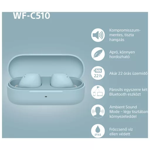 Sony WFC510L.CE7 vezeték nélküli fülhallgató