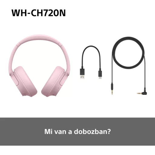 Sony WHCH720NP.CE7 vezeték nélküli fejhallgató