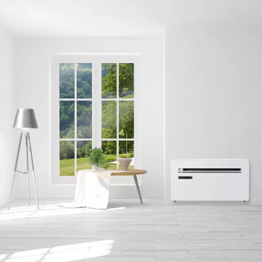 Home by Somogyi MONOBLOCK12 monoblokk klíma, smart, inverteres hűtő / fűtő, 3,5 / 2,9 kW, R290