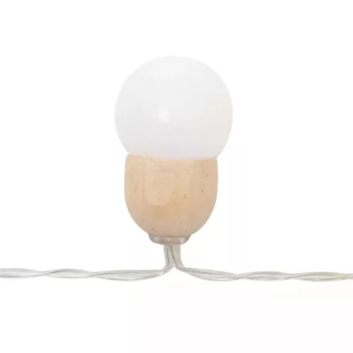 Home by Somogyi MLC20B LED-es gömb fényfüzér, elemes, 20 melegfehér LED