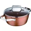 Bergner BG-34523-BK-KF lábas fedővel