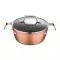 Bergner BG-34524-BK-KF lábas fedővel