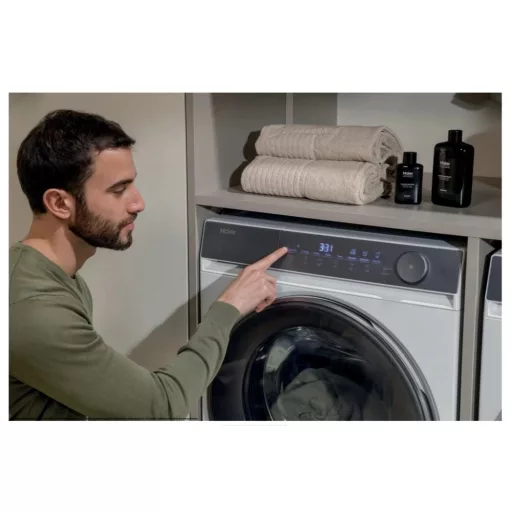 Haier HW100B14367U1S elöltöltős mosógép
