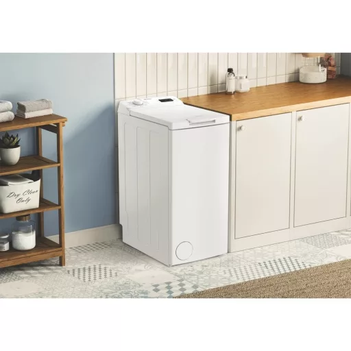 Indesit TI5512EMTEE felültöltős mosógép