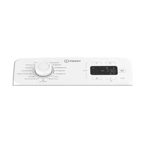 Indesit TI5512EMTEE felültöltős mosógép