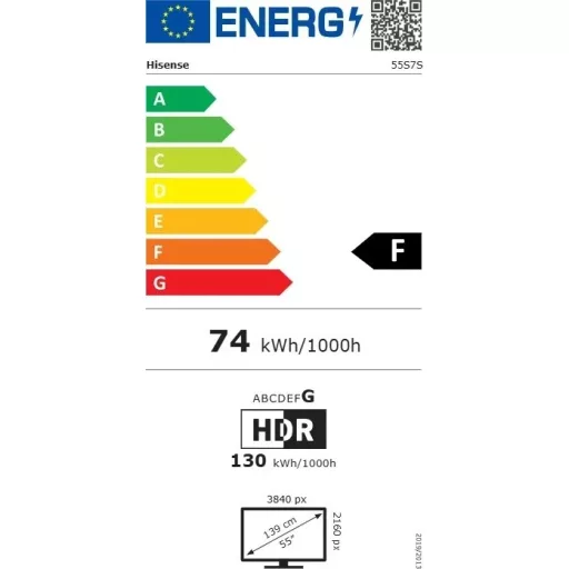 Hisense 55S7S 4K UHD LifeStyle QLED TV