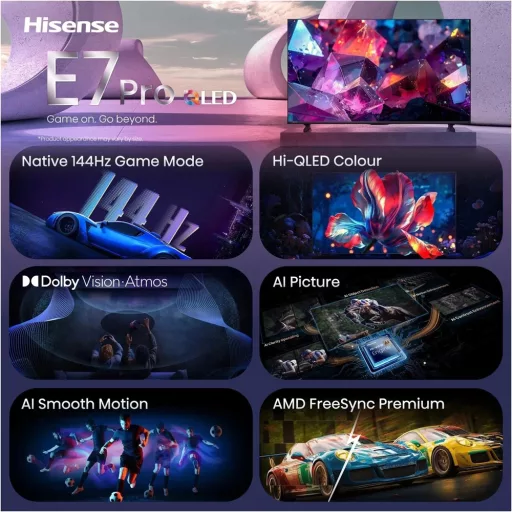 Hisense 75E7SPRO 4K UHD Smart QLED TV
