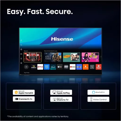 Hisense 85U7SE 4K UHD Smart MiniLED TV
