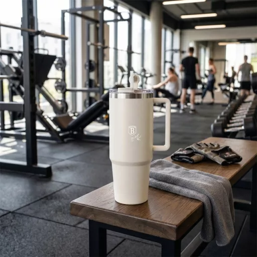 Berlinger Haus BH/8831 szívószálas termosz, 1 l