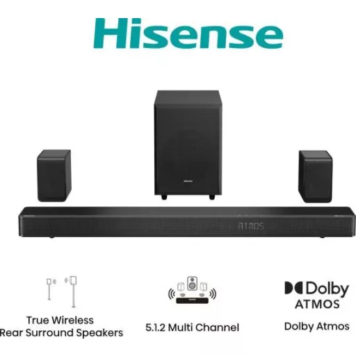 Hisense AX5125H 5.1.2 csatornás hangprojektor, 500 W