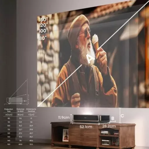 Hisense PT1 4K UHD Laser projektor