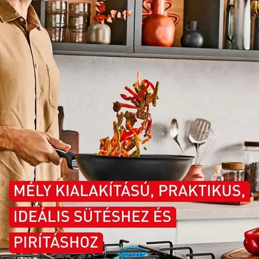Tefal G3201902 Excellence wok serpenyő, 28 cm