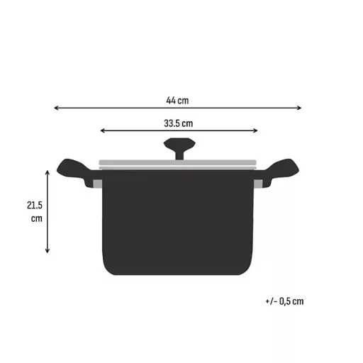 Tefal E3368555 Emotion + XL fazék, 32 cm