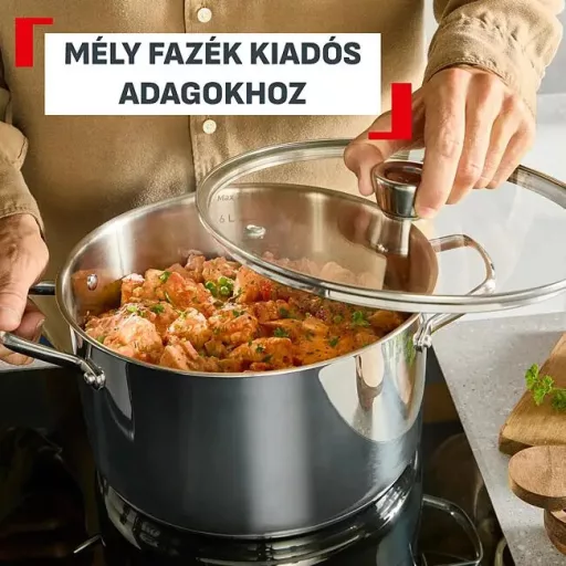 Tefal E3368555 Emotion + XL fazék, 32 cm