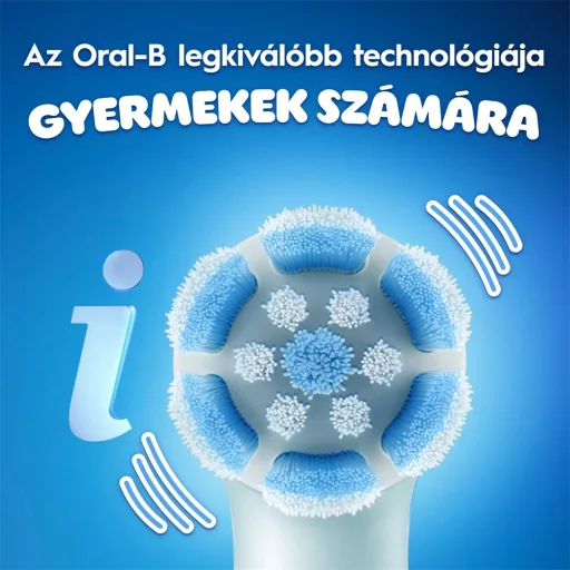 Oral-B IO KIDS STITCH 10PO010479 gyerek fogkefe + útitok