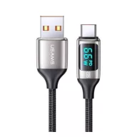 Usams SJ544 F USB-Type-C adatkábel, gyorstöltő