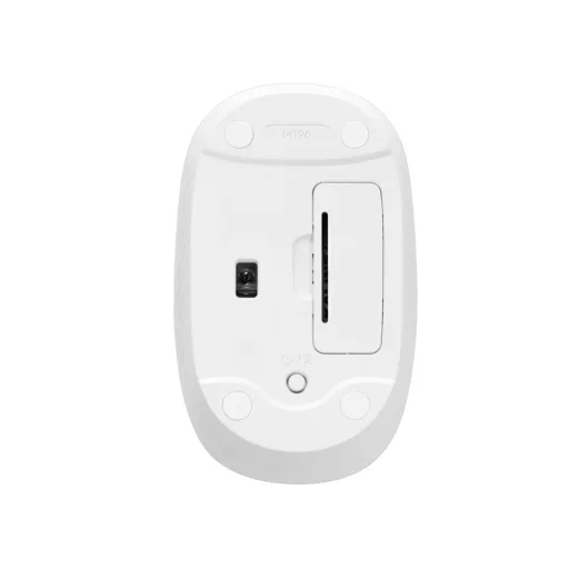 Logitech  M196 vezeték nélküli Bluetooth optikai egér, fehér (910-007460)