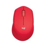   Logitech M330 Silent Plus halk vezeték nélküli egér, piros (910-004911)