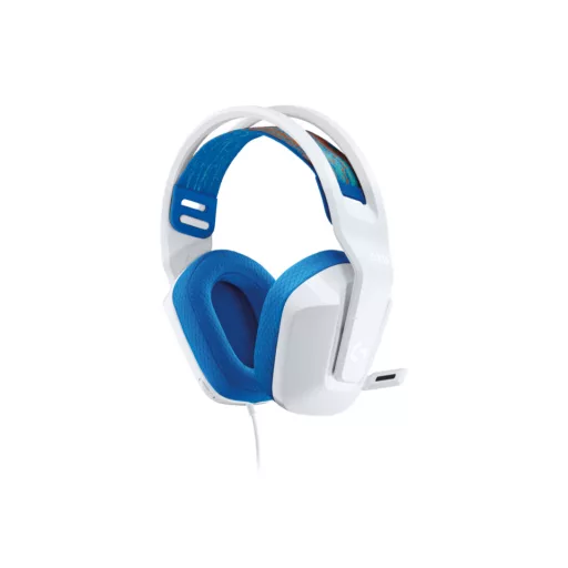 Logitech G335 vezetékes gamer headset, fehér (981-001018)